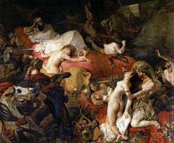Eugene Delacroix : The Death of Sardanapalus
